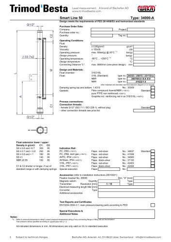 Data Sheet 34000-A