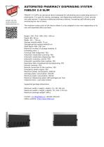 AUTOMATED PHARMACY DISPENSING SYSTEM FABLOX 2.0 SLIM