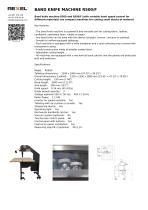BAND KNIFE MACHINE R500/F