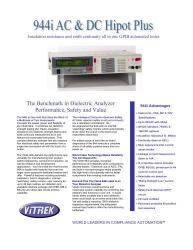 Vitrek - Hipot / Dielectric Tester 