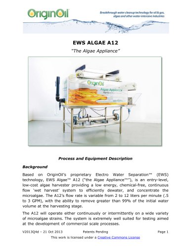 EWS Algae A12