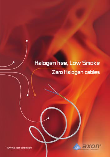 Halogen free, low smoke and fire hazard cables