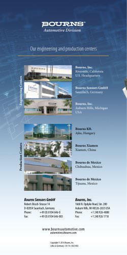 Automotive Product Profile