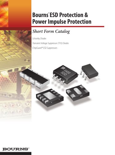 Bourns® ESD Protection & Impulse Protection Short Form Catalog