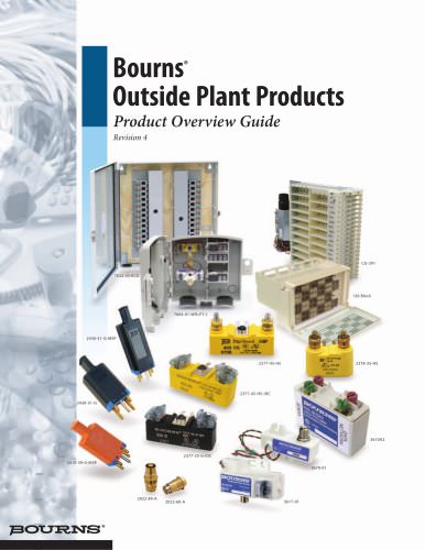 Bourns® Outside Plant Products