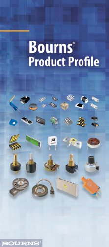 Bourns® Product Profile Brochure 