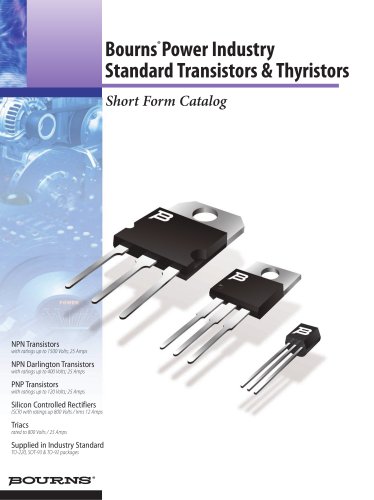 Power Industry Standard Transistors & Thyristors
