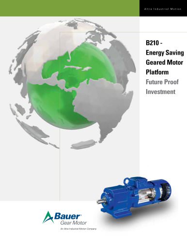 B2010 - Energy Saving Geared Motor Platform