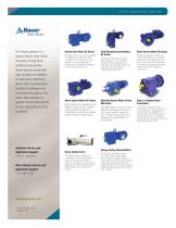 Bauer Gear Motor Product Line Card