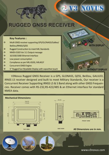Rugged GNSS Receiver