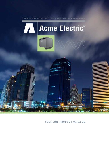 Acme Electric Catalog