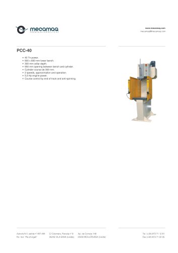 2016 PCC-40