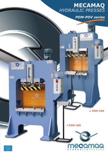 Production presses PDM - PDV series