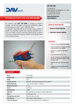 Metering valves with hand-grip DAV 100 MAN