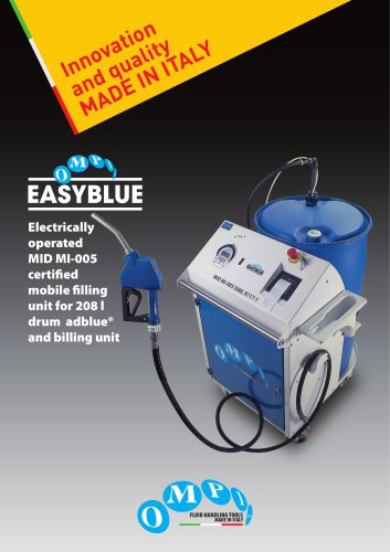 EASYBLUE - MID MI-005 certified filling unit for adblue®