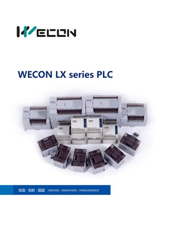 WECON PLC Catalog