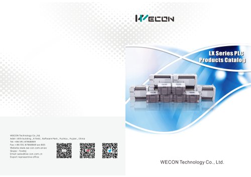 WECON PLC Products Catalog