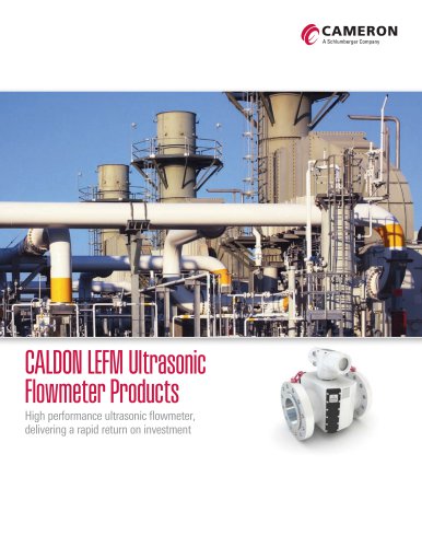 Caldon IEFM Ultrasonic Flowmeter Products