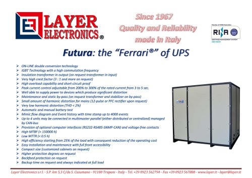 UPS Futura series