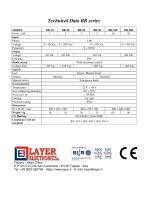 Wind rectifiers BR series