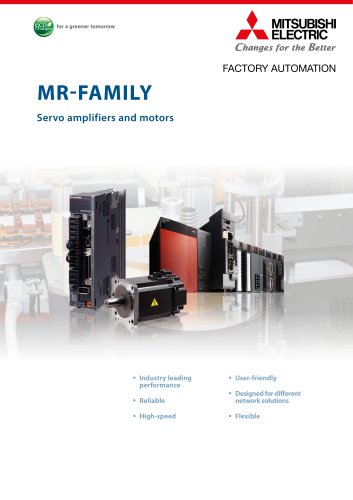 Product catalogue Servo Amplifiers & Motors