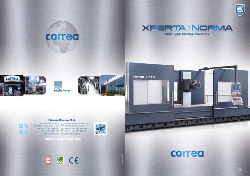 MILLING MACHINES CORREA XPERTA & NORMA