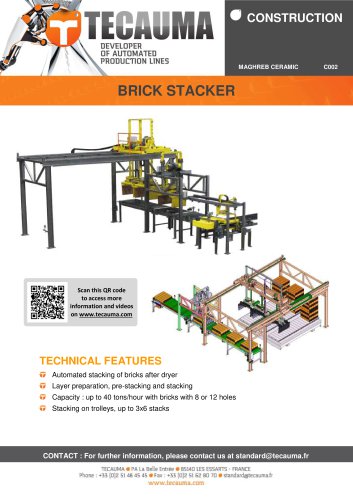 C002 Brick stacker