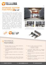 TEC'UP pipe storage system