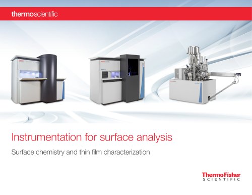 Instrumentation for surface analysis
