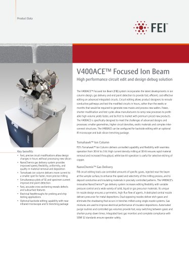 V400ACE Focused Ion Beam