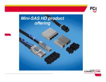 Mini-SAS HD product