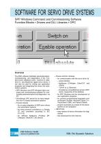 Data sheet 6710.260 ? Software for Servo Drives