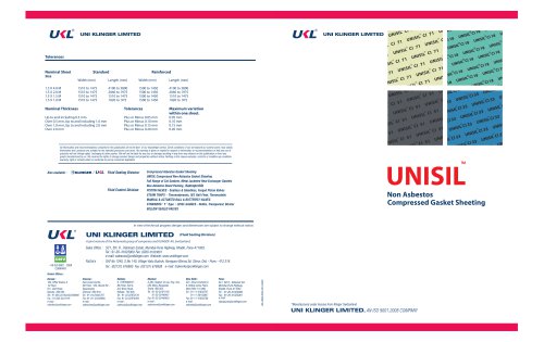 Compressed Non-Asbestos Fiber