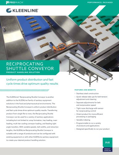 Reciprocating Shuttle Conveyor