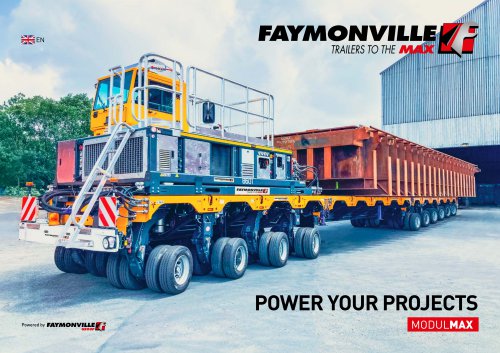 Faymonville ModulMAX - Power your projects
