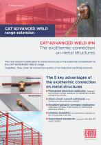 The exothermic connection  on metal structures