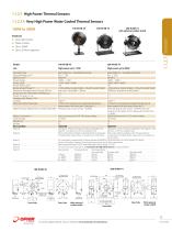 Very High Power Water Cooled Thermal Sensors 100w to 30km