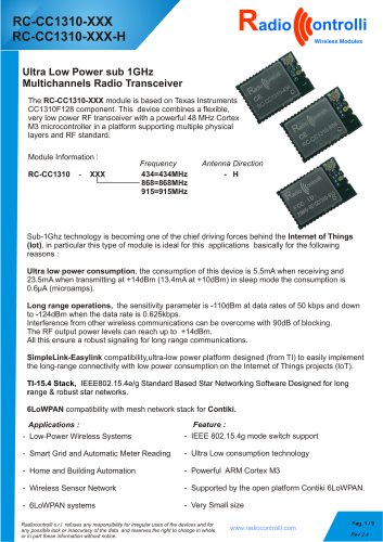 RC-CC1310-434