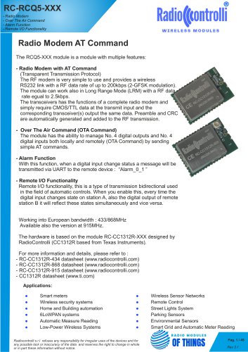 RC-RCQ5-XXX