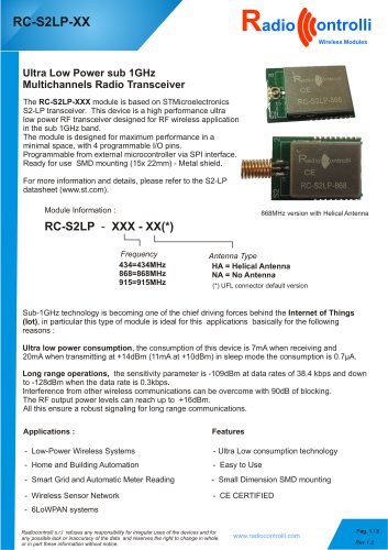 RC-S2LP-868