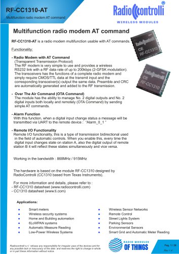 RF-CC1310-AT