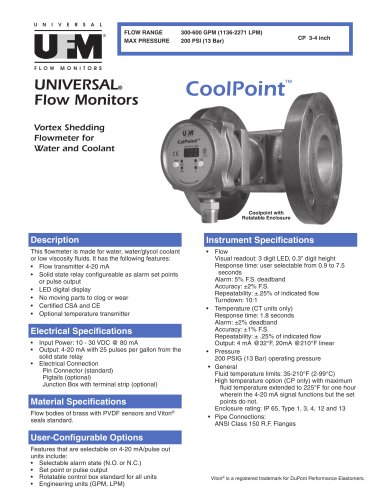 Vortex Shedding Flowmeter