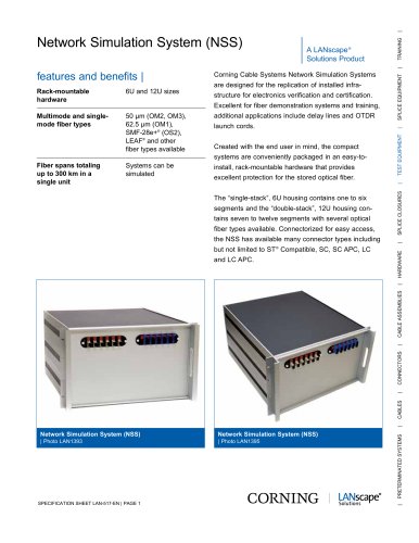 Optical Network Simulation Systems