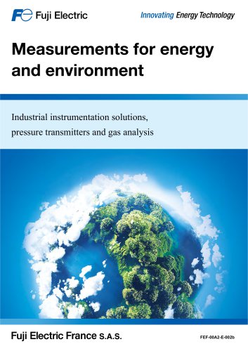 Fuji Electric France - Measurements for energy and environment