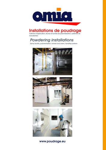 POWDERING INSTALLATIONS