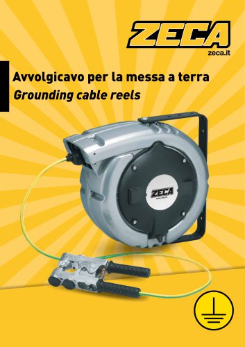 Grounding cable reels