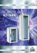 19"-cabinet system aprack