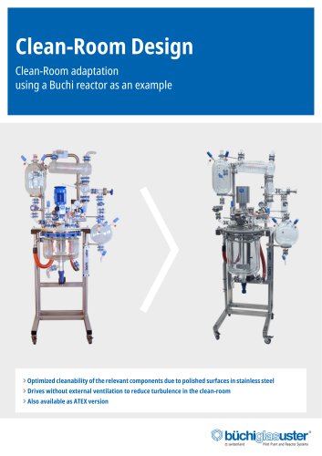 Clean-Room adaption using a Buchi reactor as an example