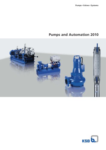 Pumps and Automation 2010