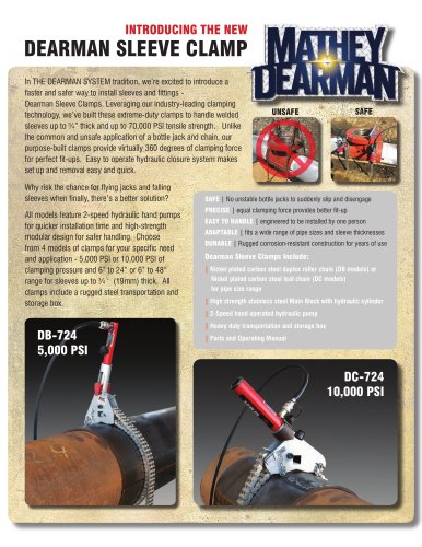 DEARMAN SLEEVE CLAMP